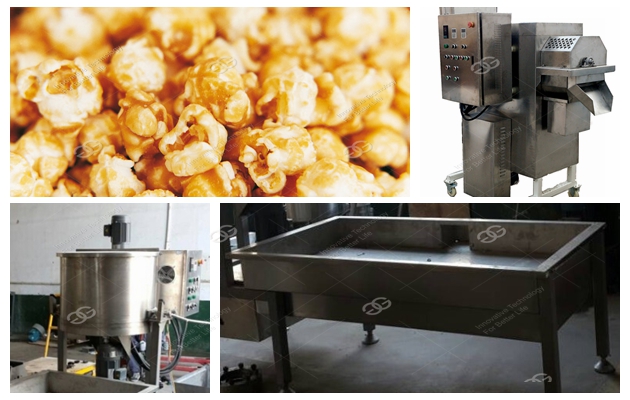 Popcorn Production Line | Commercial Popcorn Making Machine 