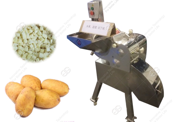 Tomato Cube Cutting Machine | Kiwi Fruit Cube Cutting Machine