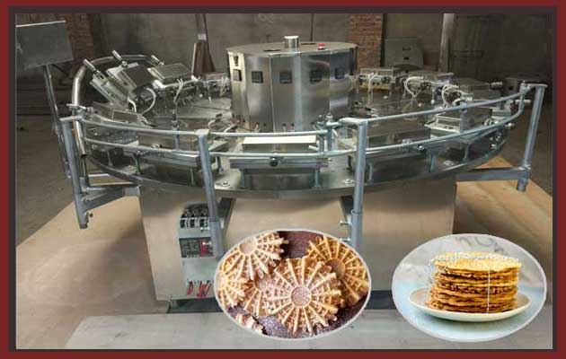 Italian Waffle Cookies Machine|Pizzelle Cookie Making Machine