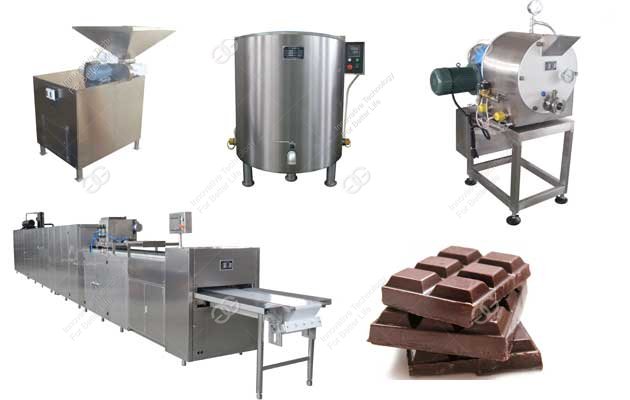 Factory Commercial Chocolate Bar Making Equipment Manufacturer
