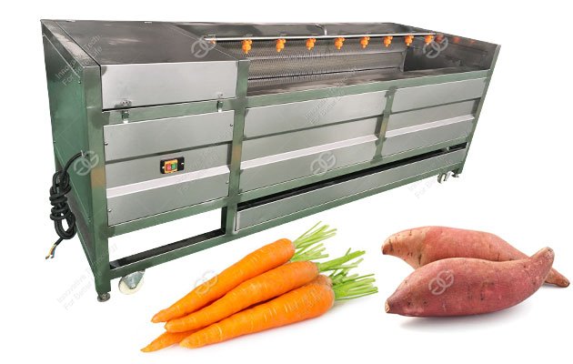 Automatic Carrot Cleaning Machine|Sweet Potato Washing Machine