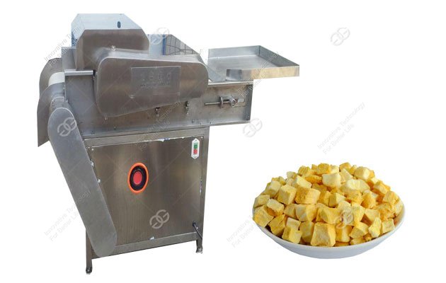 Commercial Dried Fruit Cube Cutting Machine|Dry Fruit Dicing Machine