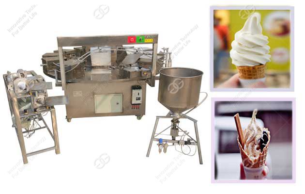 waffle ice cream cone baking machine