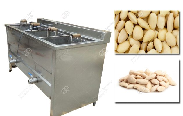 almond blanching machine