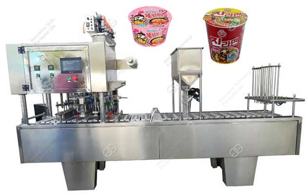 cup instant noodles Filling and sealing machine
