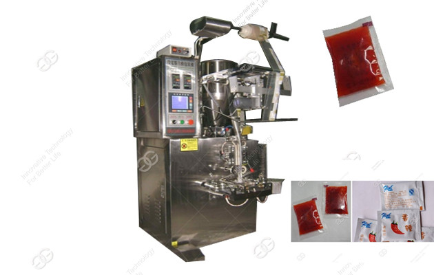 Three Sides Liquid Paste Packing Machine 