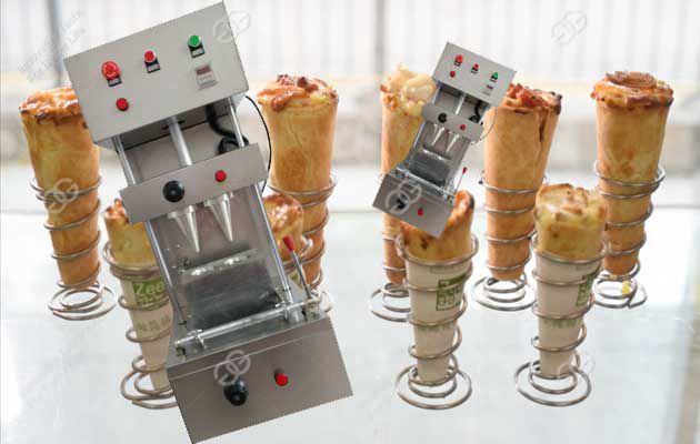 Pizza Cone Molding Machine|Pizza Cone Maker