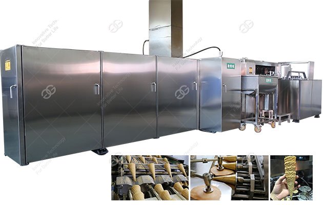 3000PCS/H Automatic Waffle Cone Produ