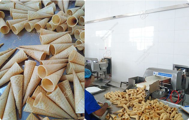 Automatic Waffle Cone Production Line Automatic Waffle Cone Production Line